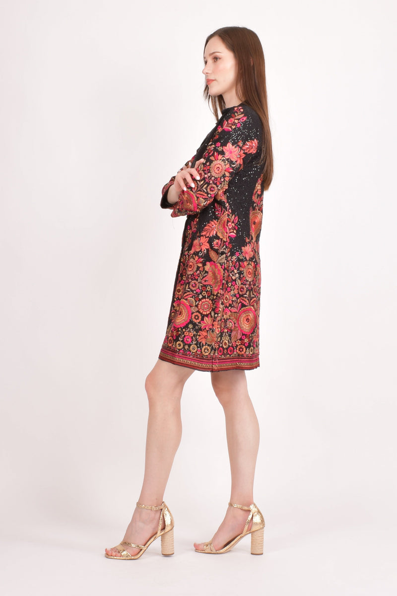 Sequins Mini Black Blazer Dress dresses RAAS