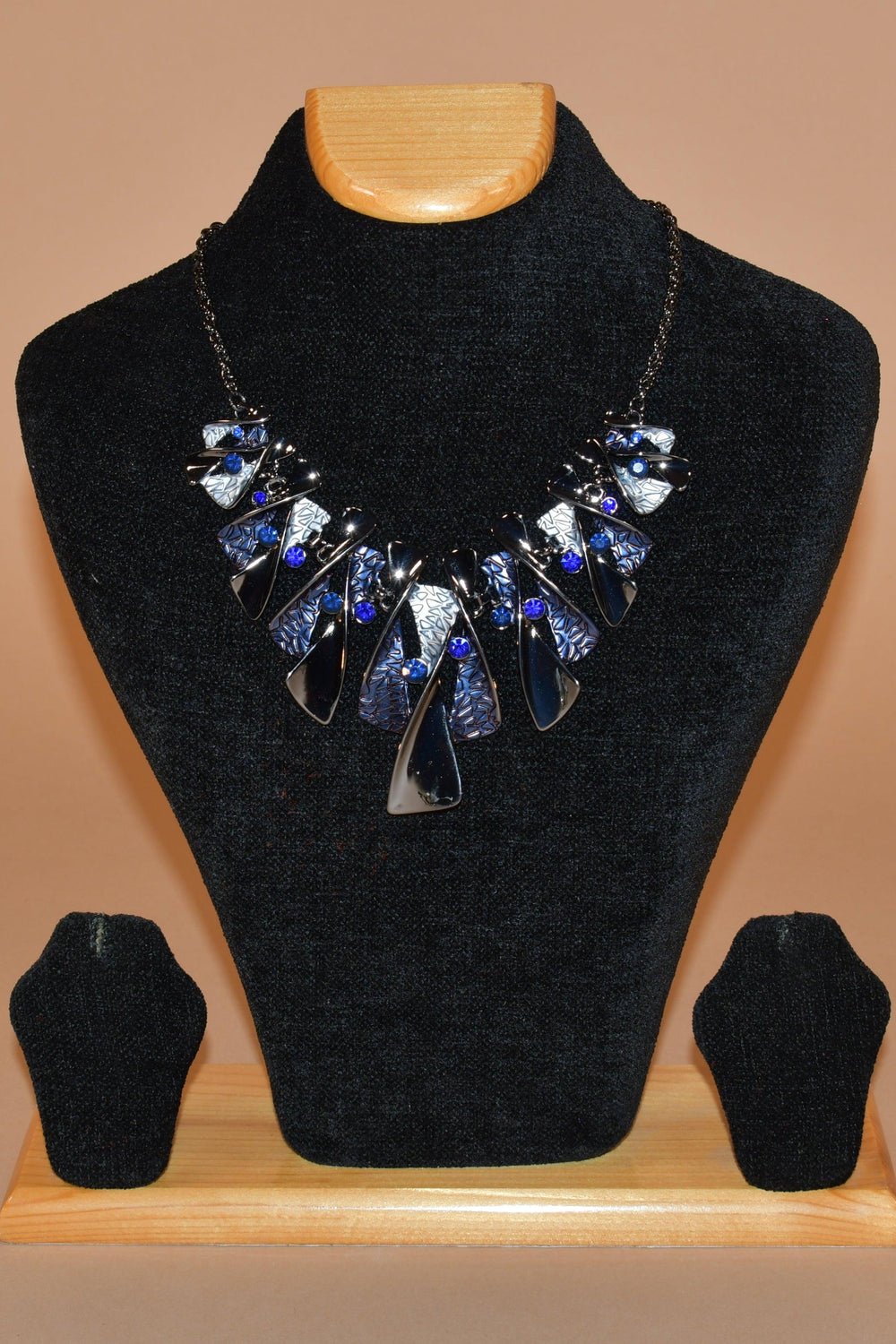 Shade of Blue Spraky Necklace FASHION JEWELRY RAAS