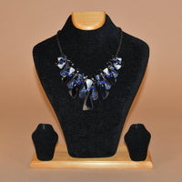 Shade of Blue Spraky Necklace FASHION JEWELRY RAAS