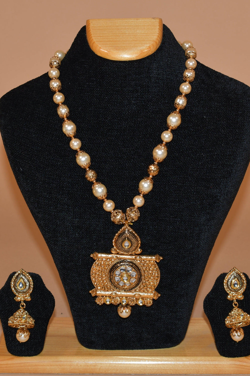 Shade of Gold Necklace Set FASHION JEWELRY RAAS