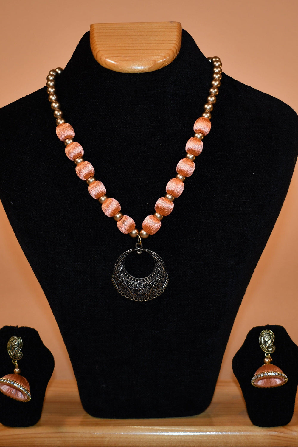 Shade of Pink Beaded Necklace Set FASHION JEWELRY RAAS