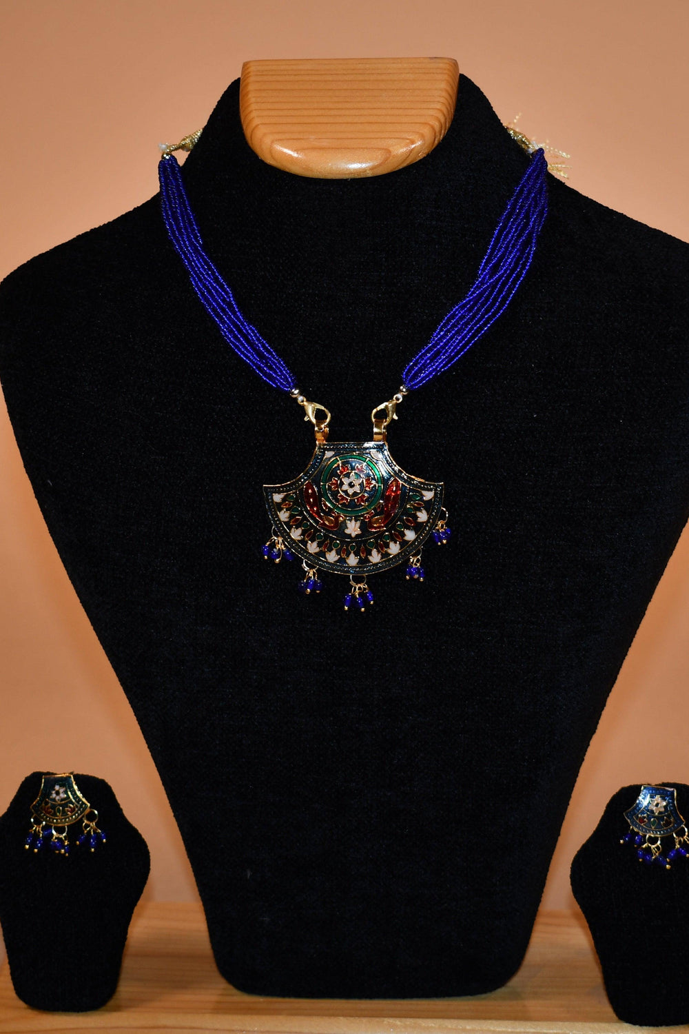 Shade of Purple Traditional Necklace FASHION JEWELRY RAAS