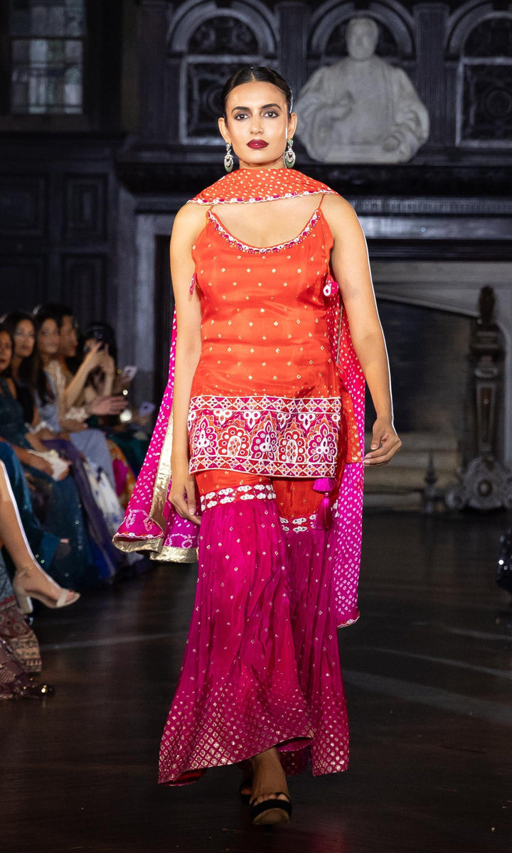 Uma 3-Piece Set with Palazzo Pant - Raas