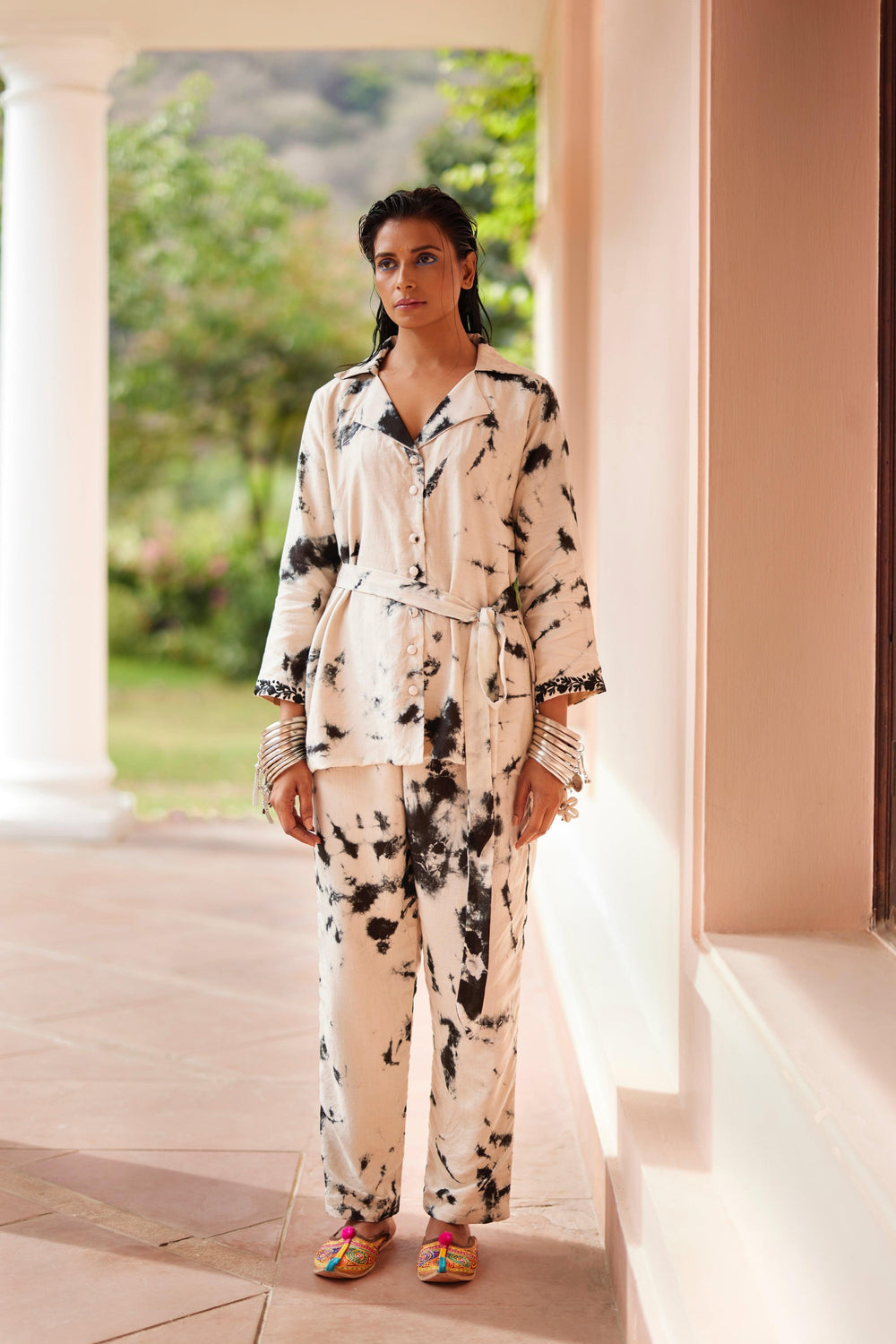 White & Black Co - Ord Set Coordinate set RAAS