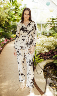 White & Black Co - Ord Set Coordinate set RAAS