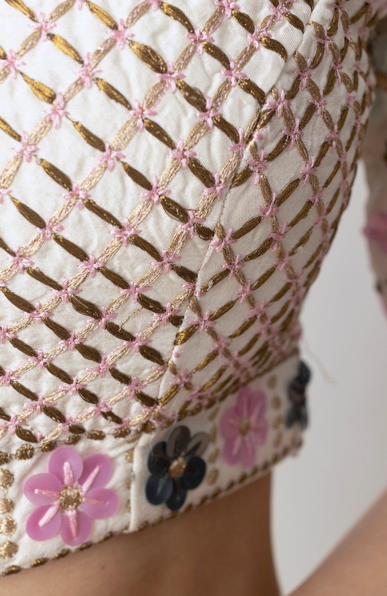 White Lehenga Choli With Hand Embroidery-[bridal_lehenga]-Raas
