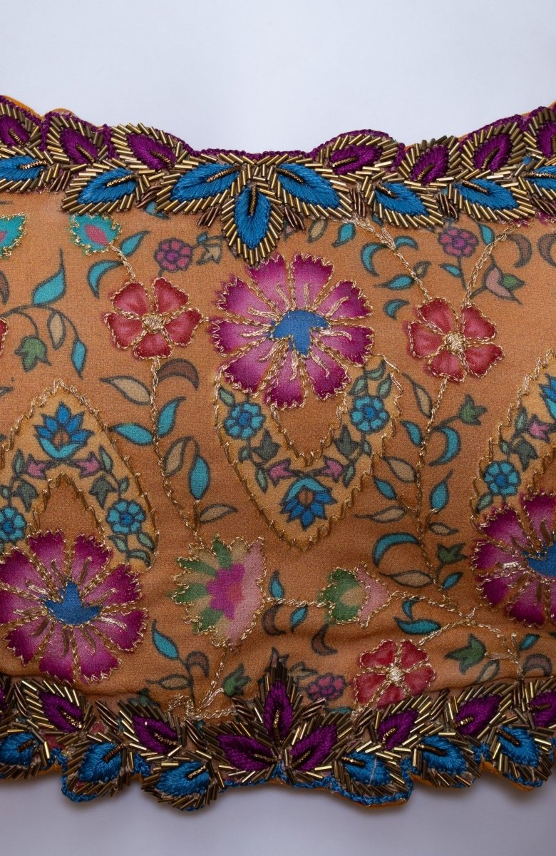 Yellow Lehenga Choli Set-[mehendi outfit]-Raas
