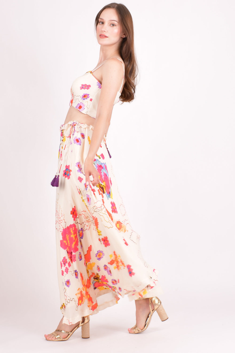 Zaria Floral Two - Piece Set Coordinate set RAAS