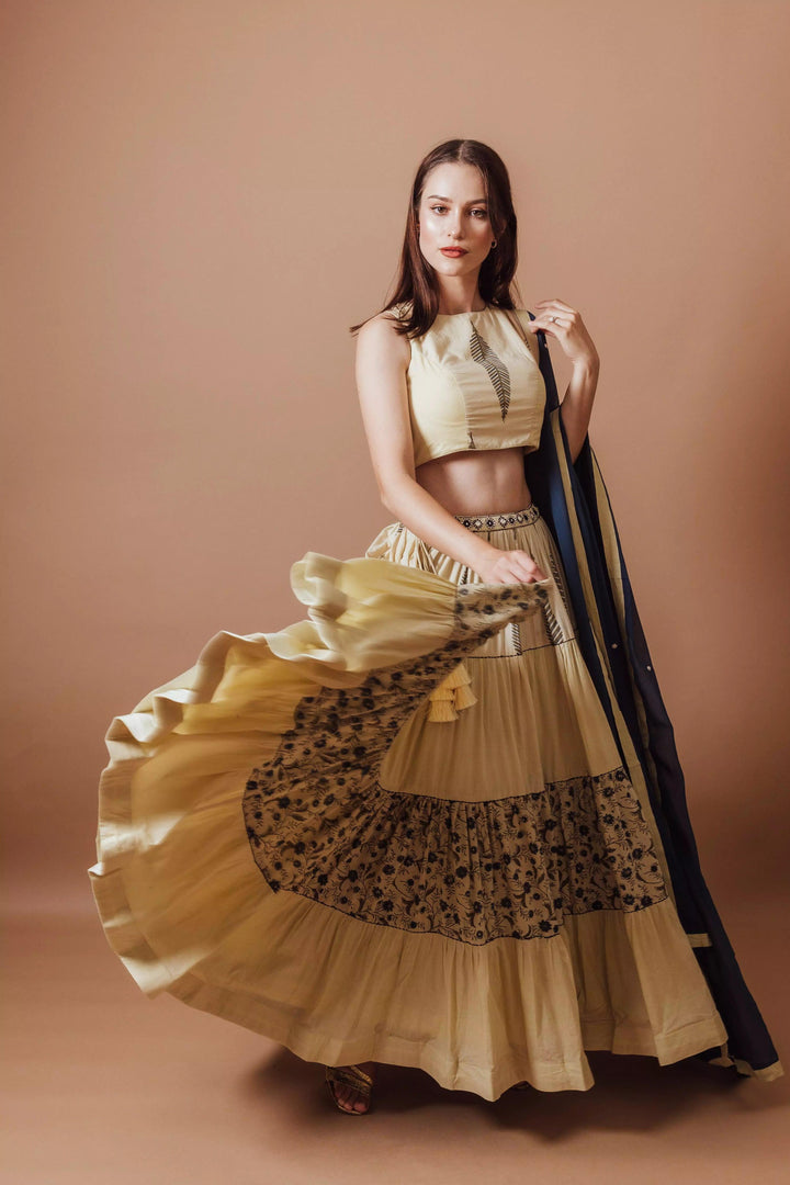 Amelia Cotton Chaniya Choli Set - Raas