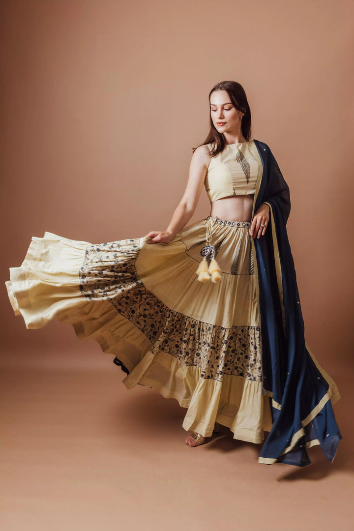 Amelia Cotton Chaniya Choli Set - Raas