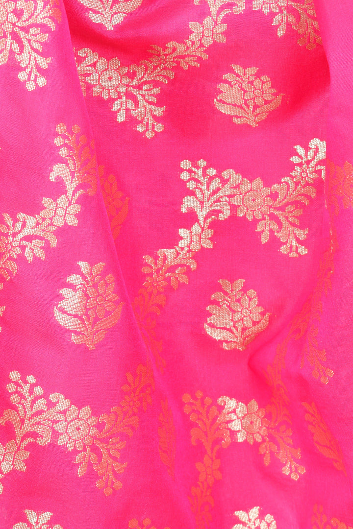 Anika Jacquard Pink Dupatta - Raas