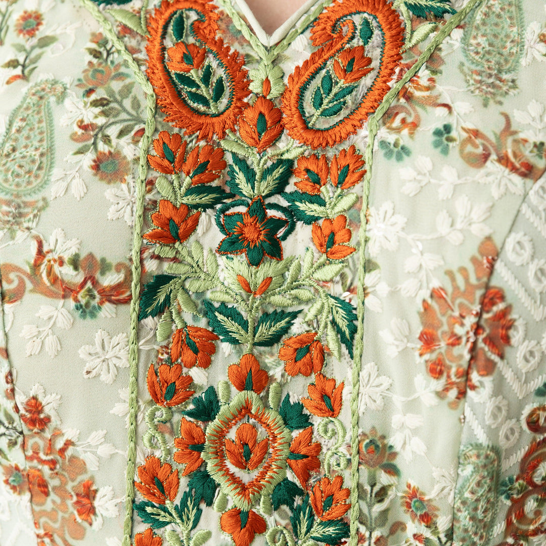 Cate Green Salwar kameez - Raas