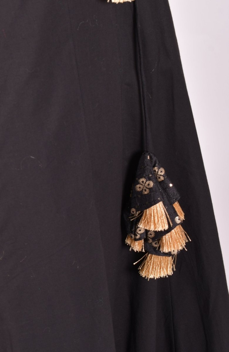 Black Dotted Chaniya Choli - Raas