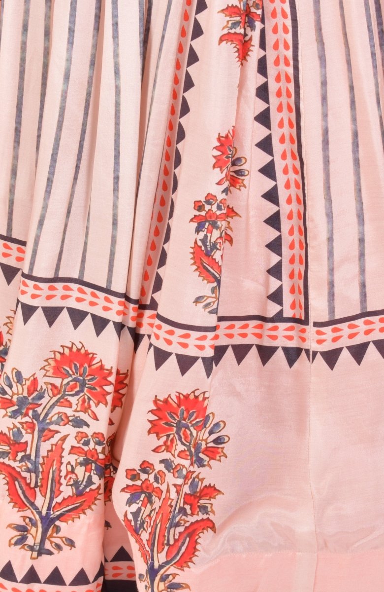 Peach Chaniya Choli - Raas