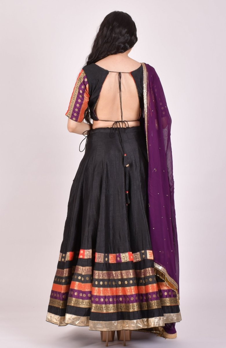 Black Chaniya Choli - Raas