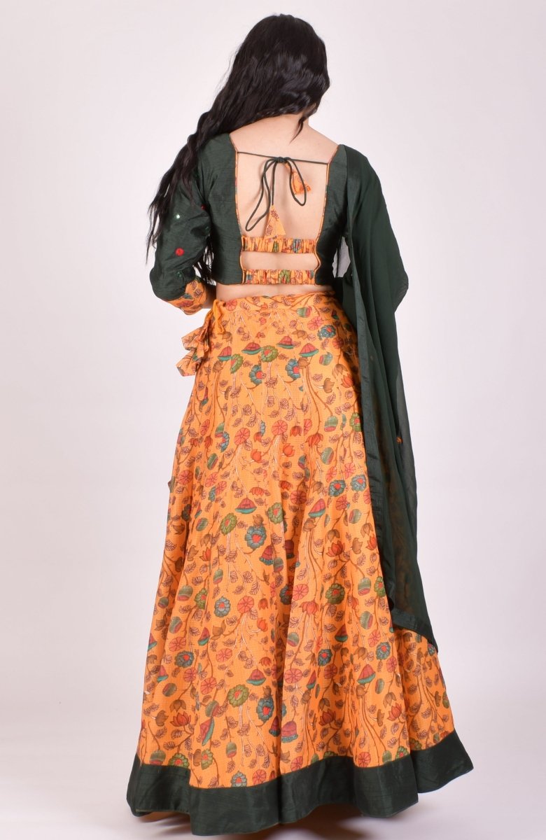 Yellow Garba Chaniya Choli - Raas