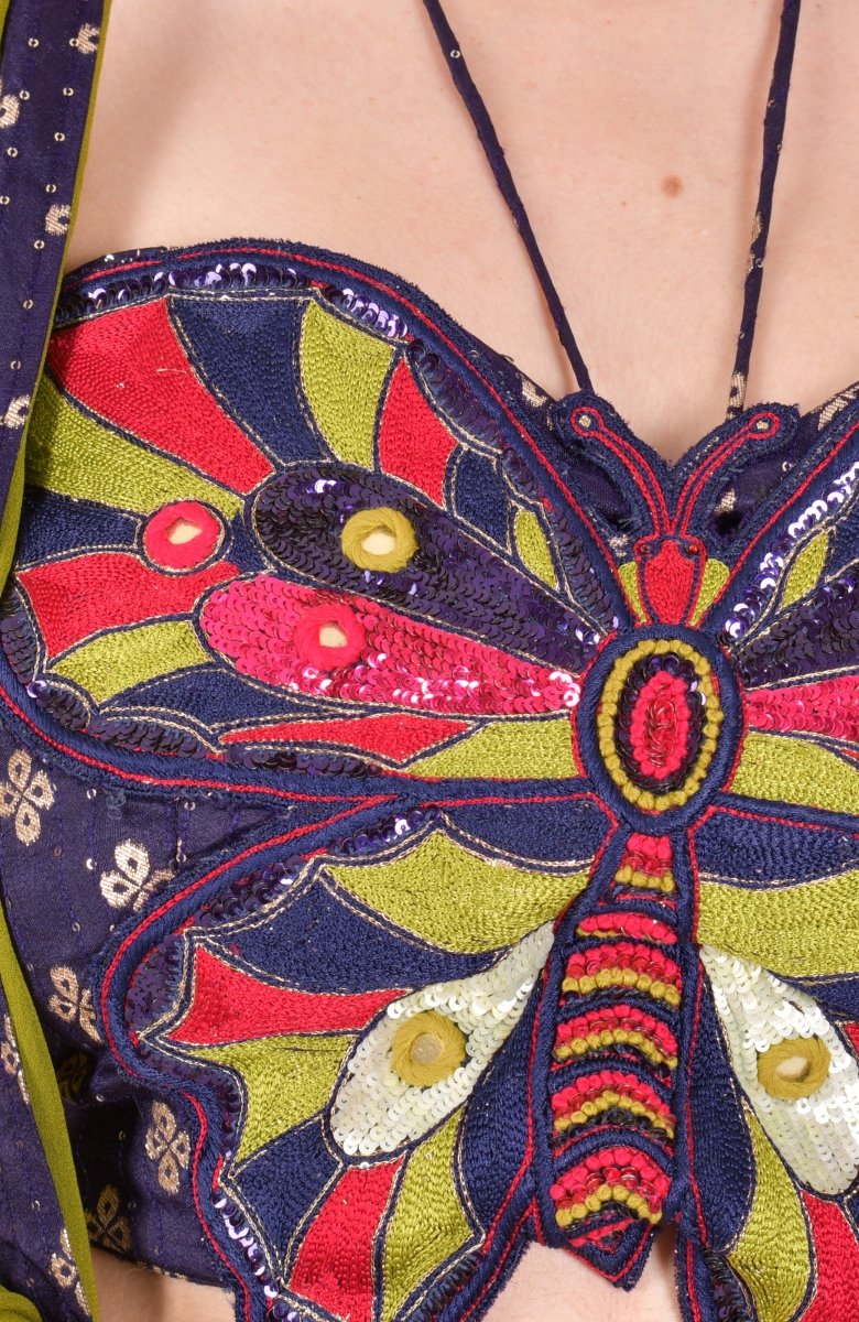 Multicolor Garba Chaniya Choli - Raas