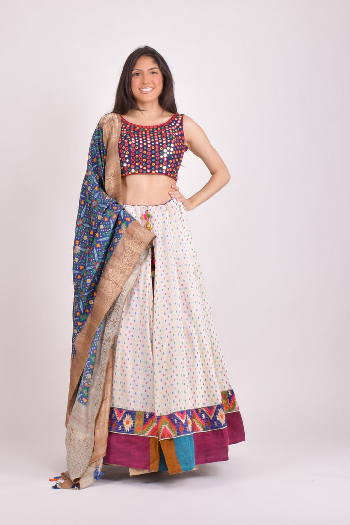 Multi color chaniya choli