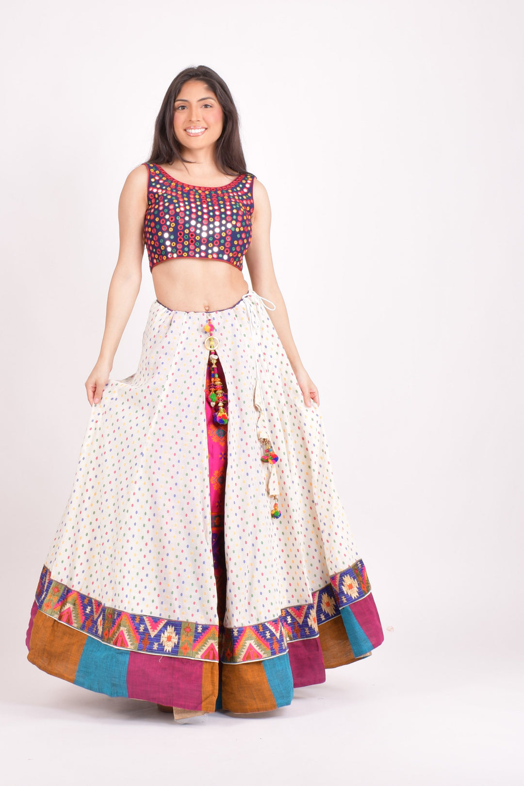 Multi color chaniya choli
