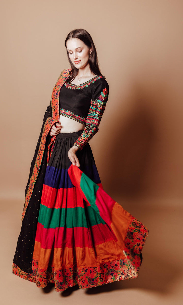 CC3771 multi color chaniya choli-[lehenga_choli]-[chaniya_choli]-Chaniya choli-Raas