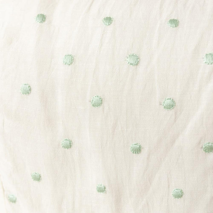 Saloni White Midi Dress with Embroidery - Raas