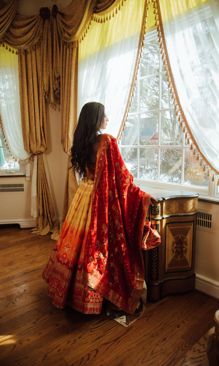 haldi lehenga