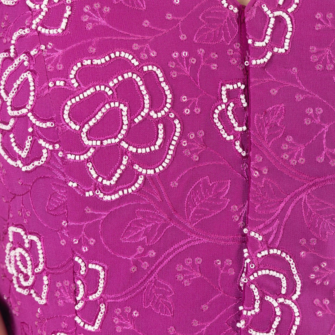 Inara Pink Lehenga with Peplum Blouse - Raas