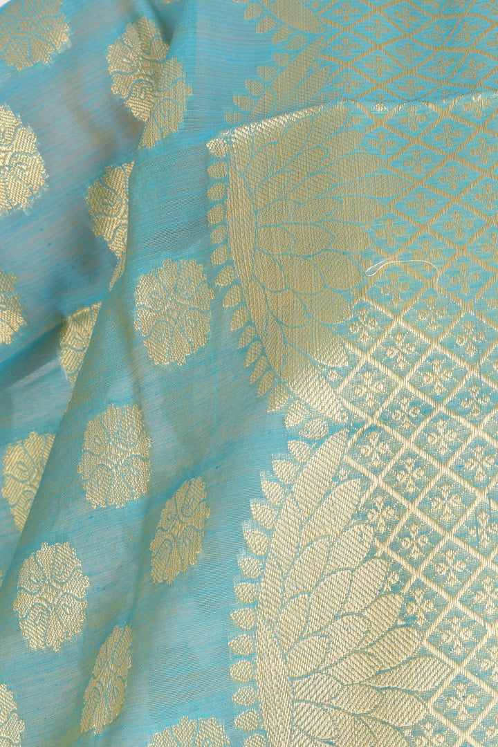 Kiara Green Butta Work Dupatta - Raas