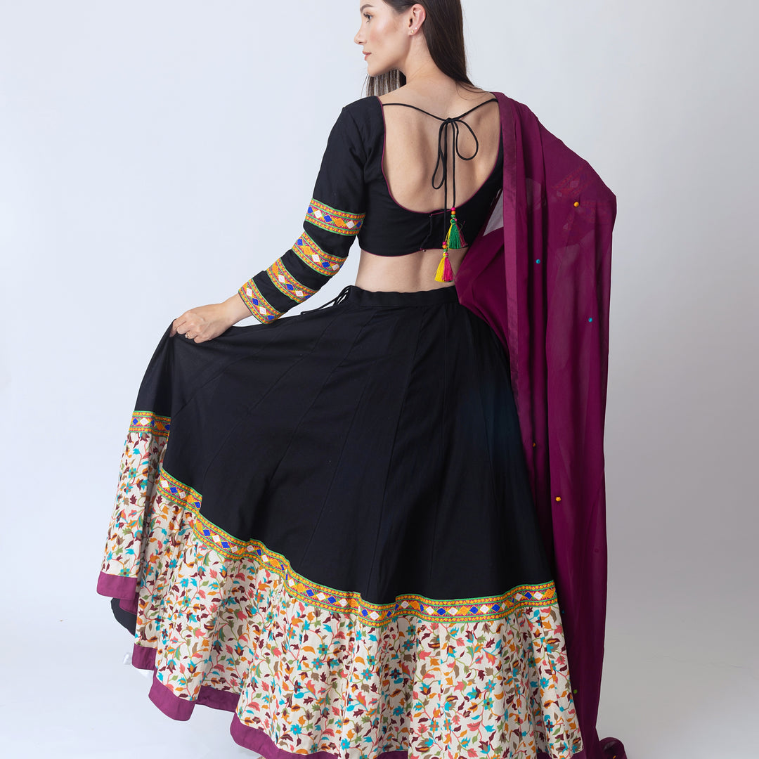 Black Chaniya Choli