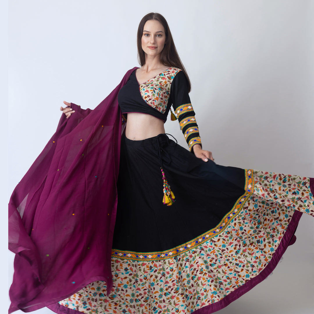 Black Chaniya Choli