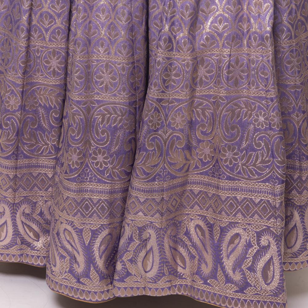 Lily Shaded Banarasi Silk Lehenga Choli Set - Raas