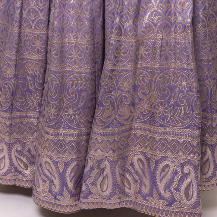 Lily Shaded Banarasi Silk Lehenga Choli Set - Raas