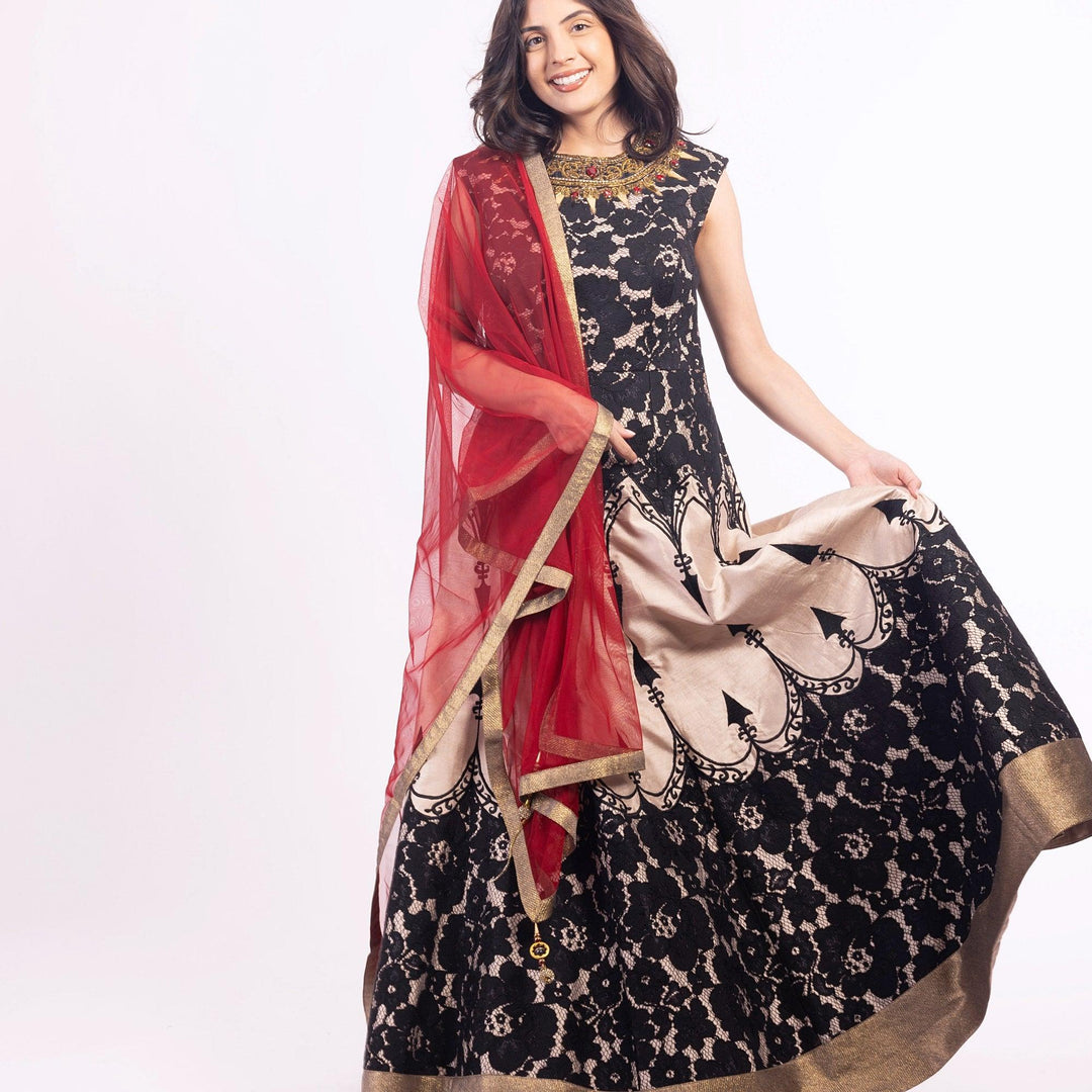 Lysandra Multicolor Gown - Raas