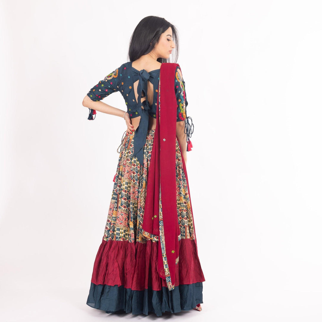 Maelis Full Flare Chaniya Choli Set - Raas