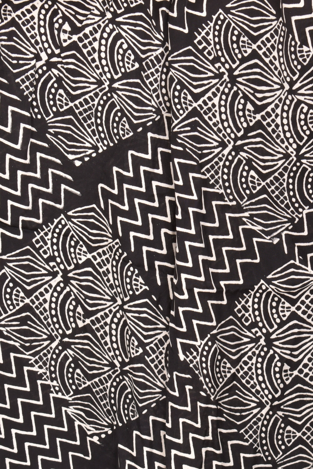 Maya Modal Silk Black Dupatta - Raas