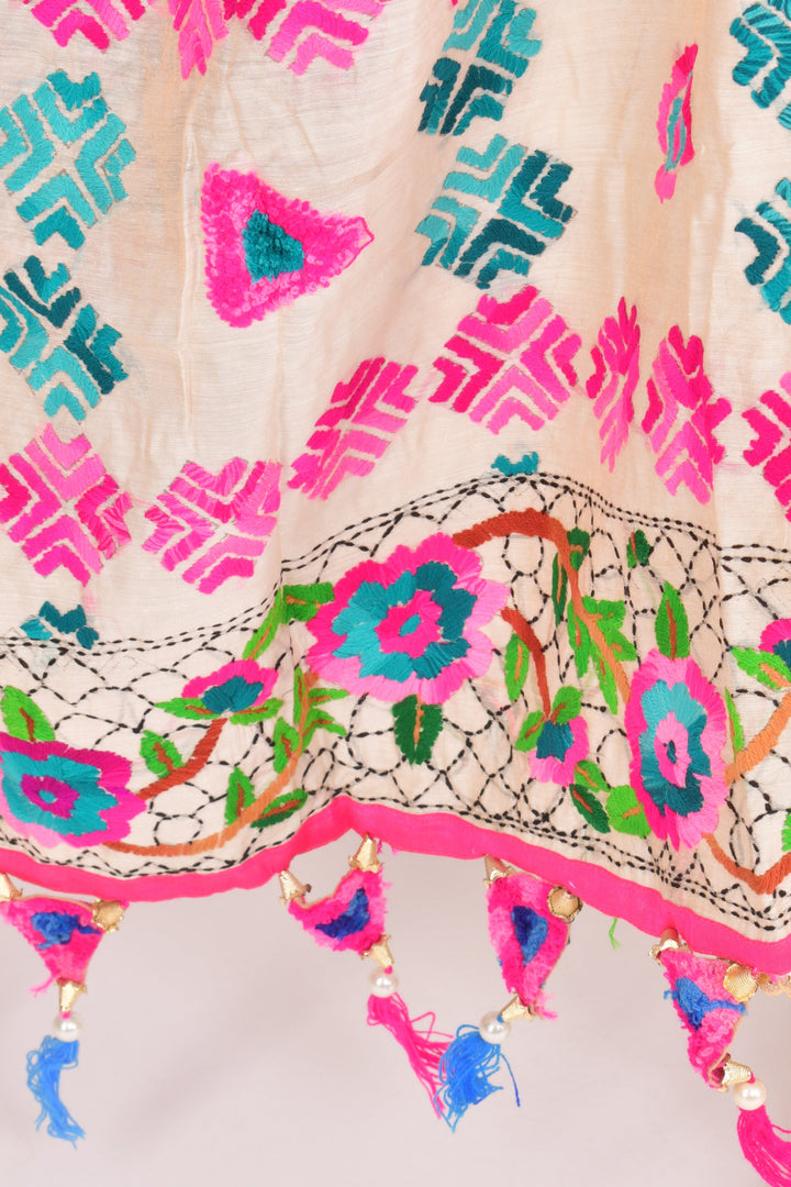 Nayra All-Over Embroidered Dupatta - Raas
