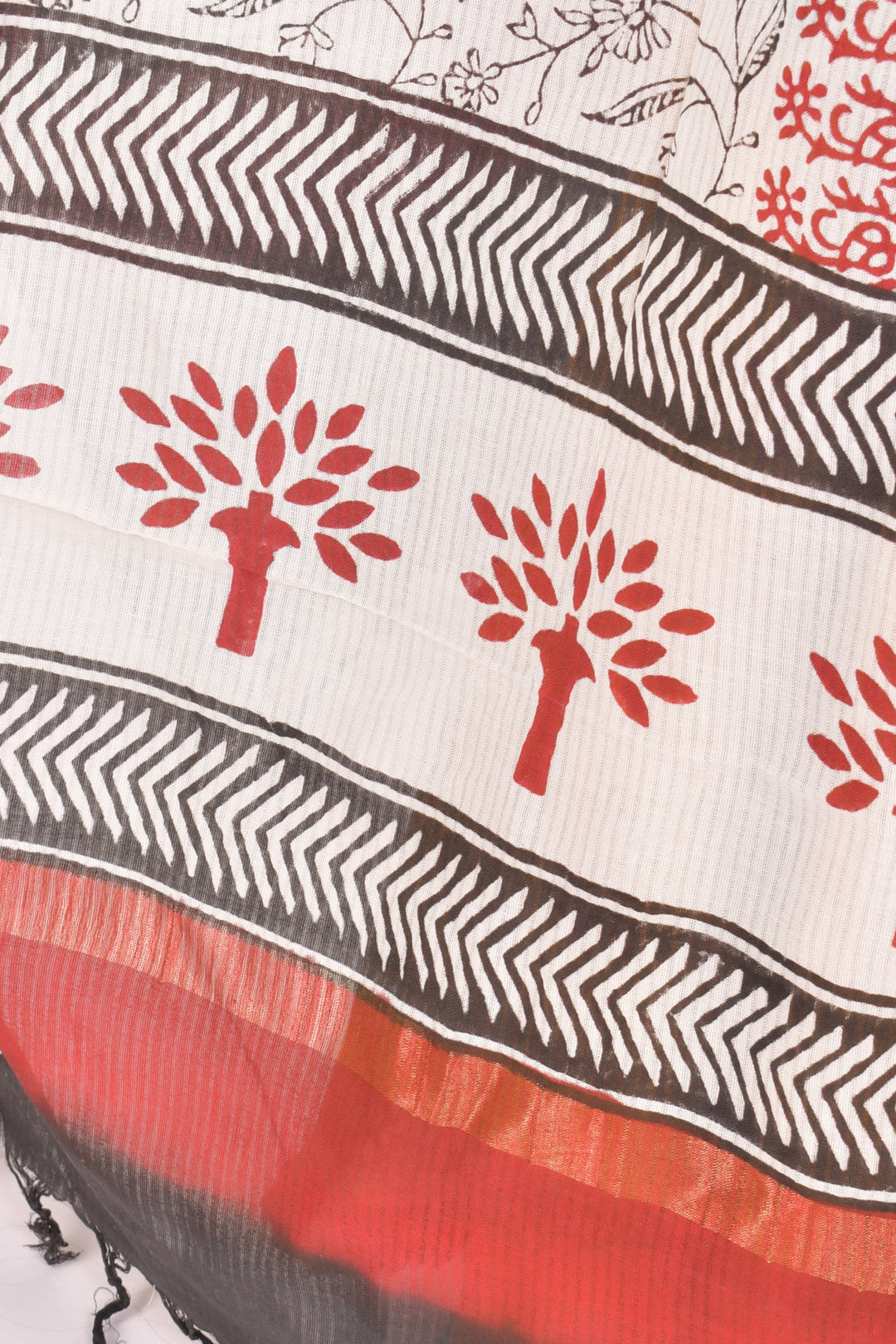 Raas - CHANIYA CHOLI USA - Machia Hand Block Print Chaniya Choli