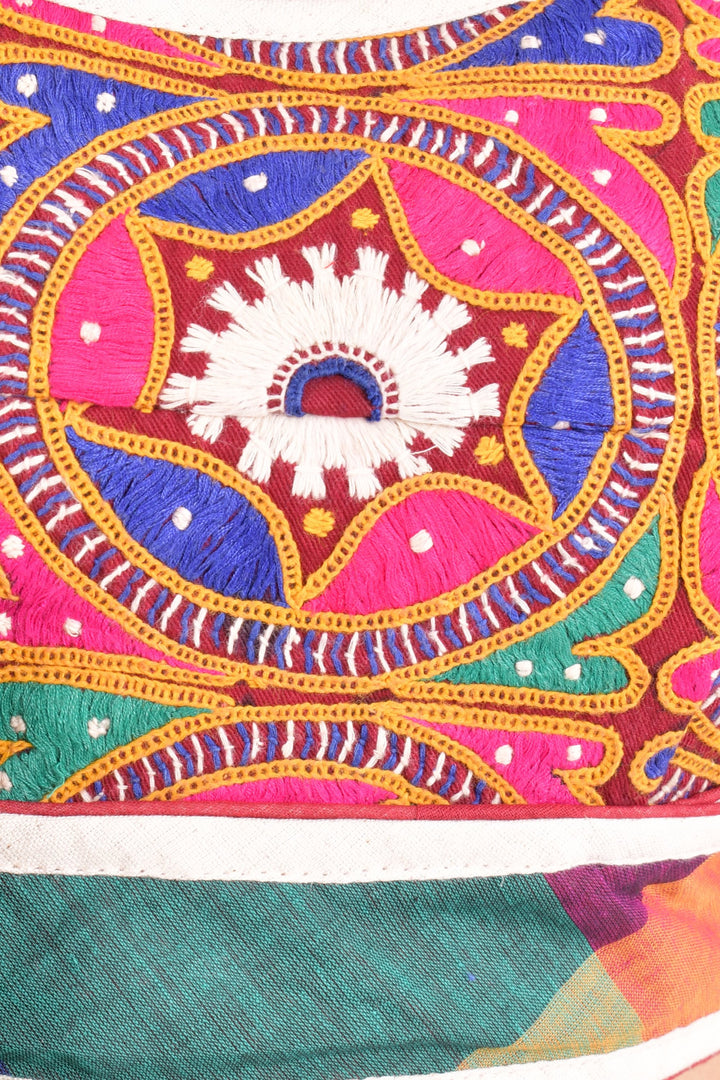 Raas - CHANIYA CHOLI USA - Multi color cotton layered chaniya choli set