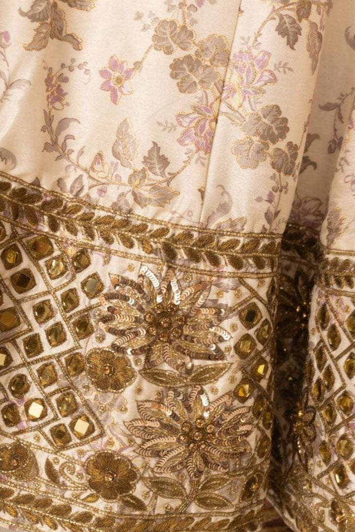 Raas - Kimana Mirror and Floral Lehenga choli Set - CHANIYA CHOLI USA