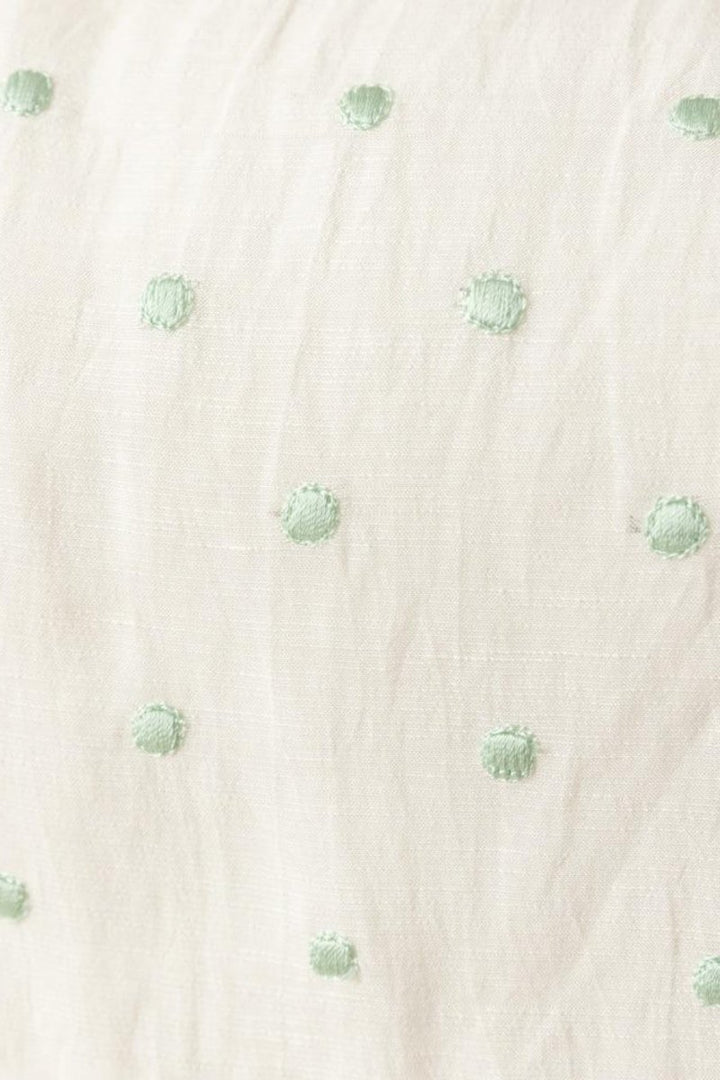 Raas - Saloni White Midi Dress with Embroidery - dresses USA