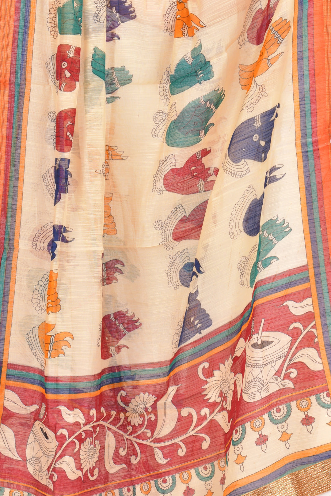Rhea Beige Dupatta - Raas