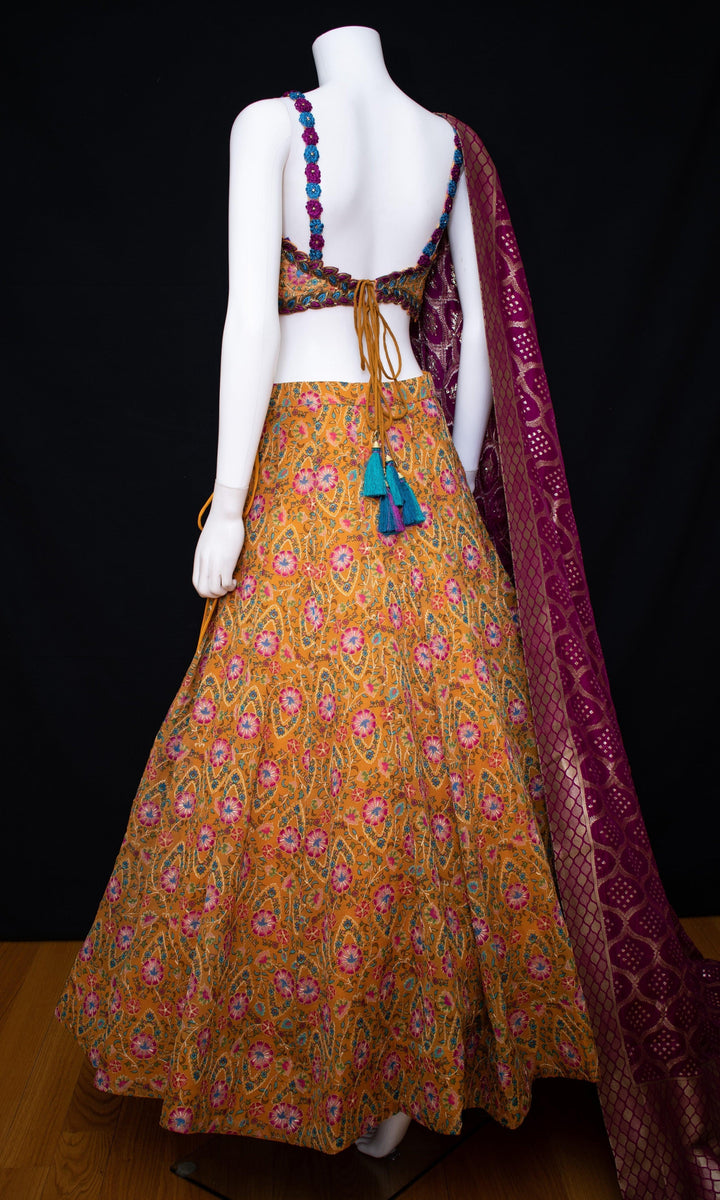 CC3521 SHANAYA LEHENGA-[LEHENGAS]-[BRIDAL_LEHENGAS]-Raas