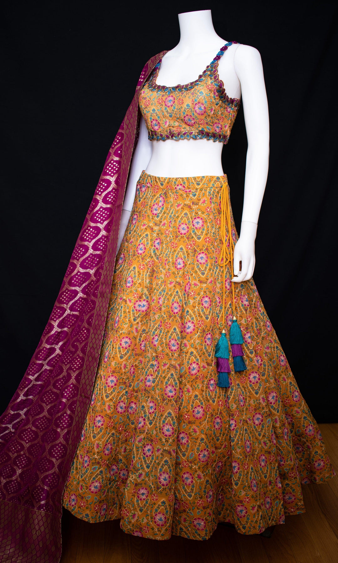CC3521 SHANAYA LEHENGA-[LEHENGAS]-[BRIDAL_LEHENGAS]-Raas