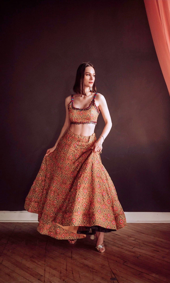 CC3521 SHANAYA LEHENGA-[LEHENGAS]-[BRIDAL_LEHENGAS]-Raas