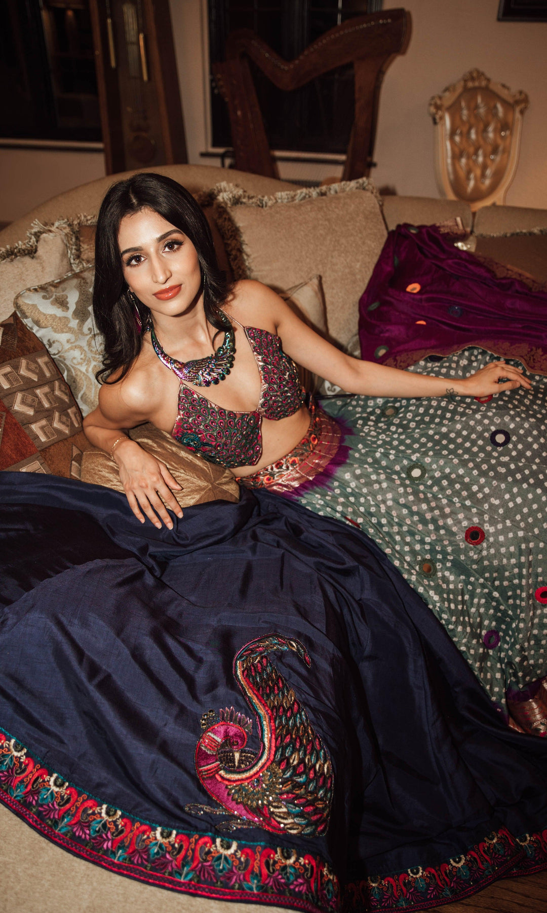 SYDNEY LEHENGA-[LEHENGAS]-[BRIDAL_LEHENGAS]-Raas