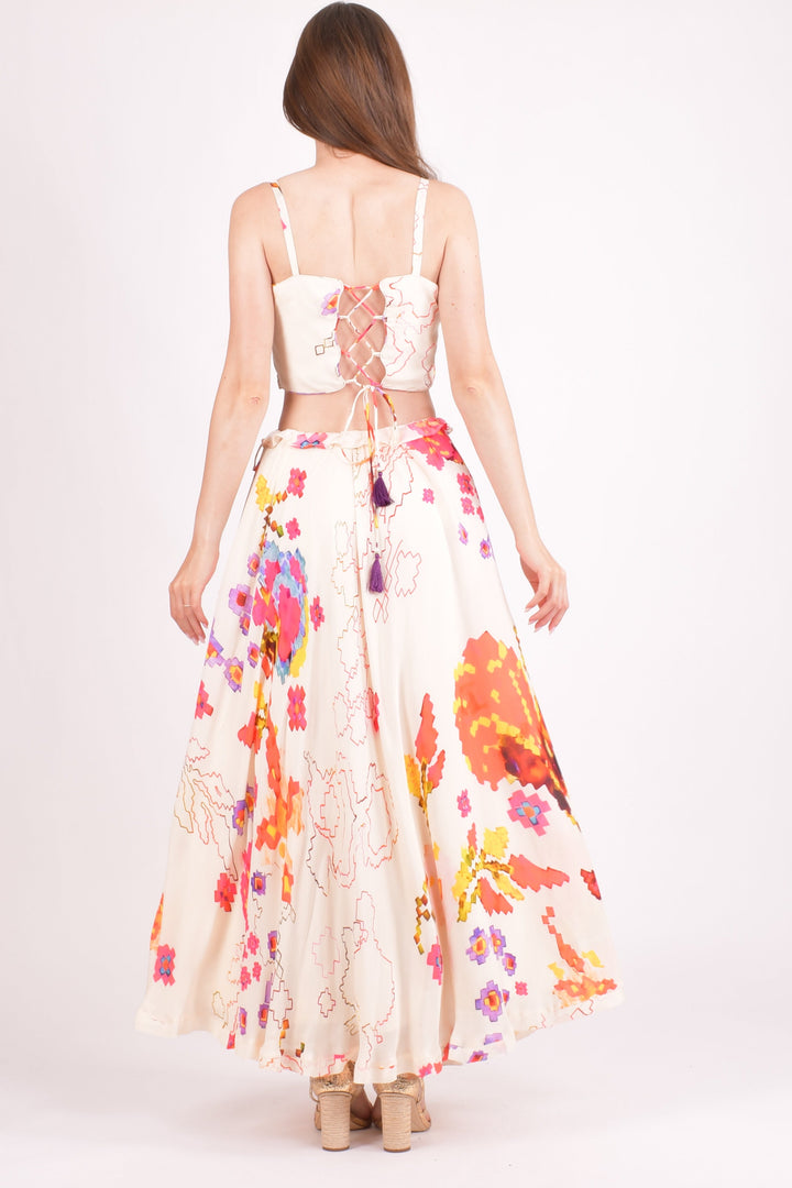 Zaria Floral Two - Piece Set - Raas USA