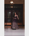 CC3600 Wine lehenga
