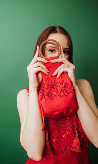 AB1070 Red TIA bag BAGS RAAS