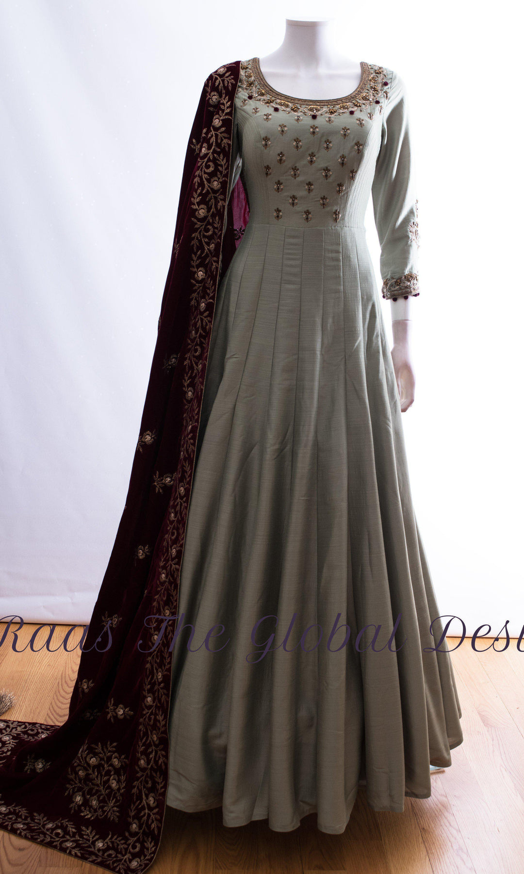 AG1387 - ANARKALI & GOWN
