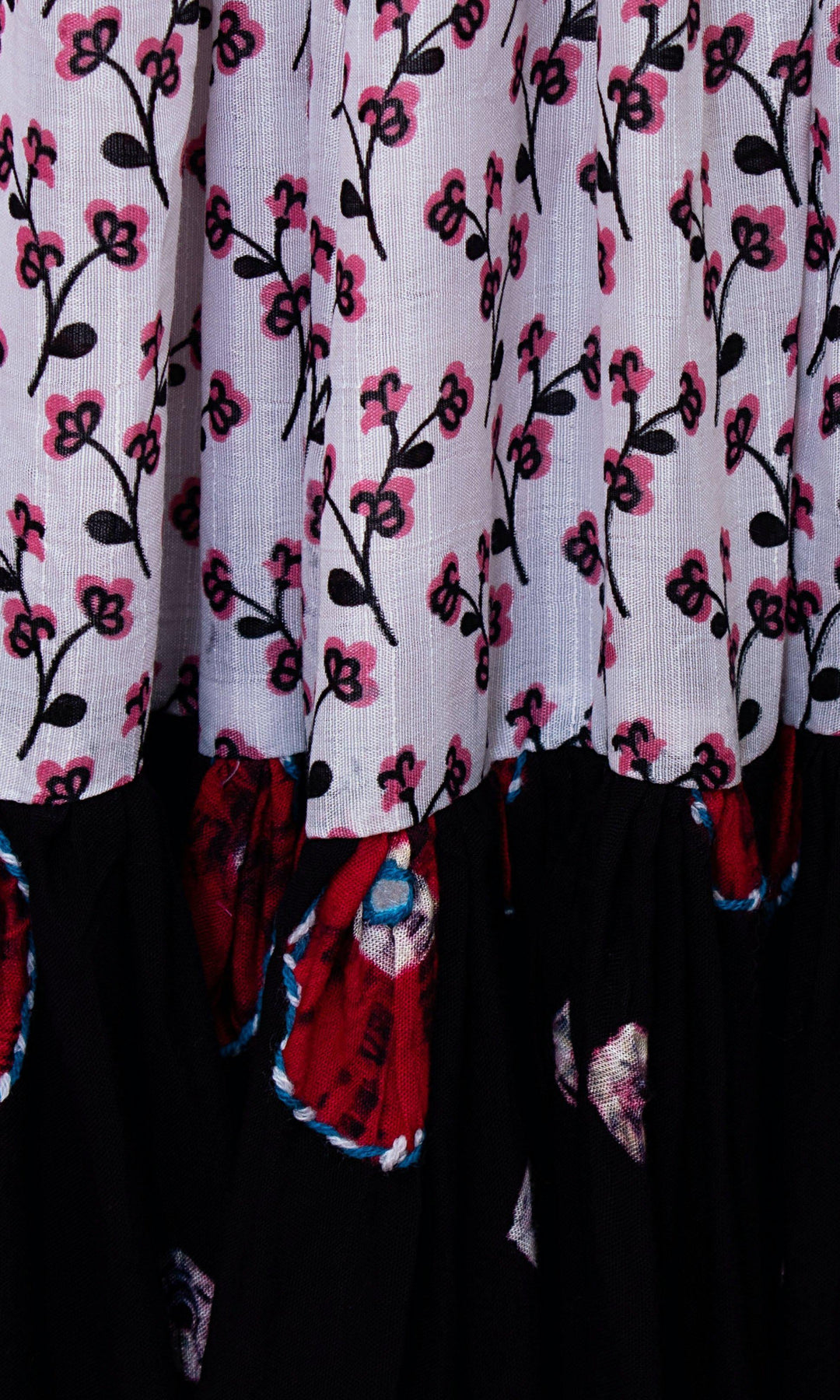 Black &White Lehenga Choli Set-Raas USA